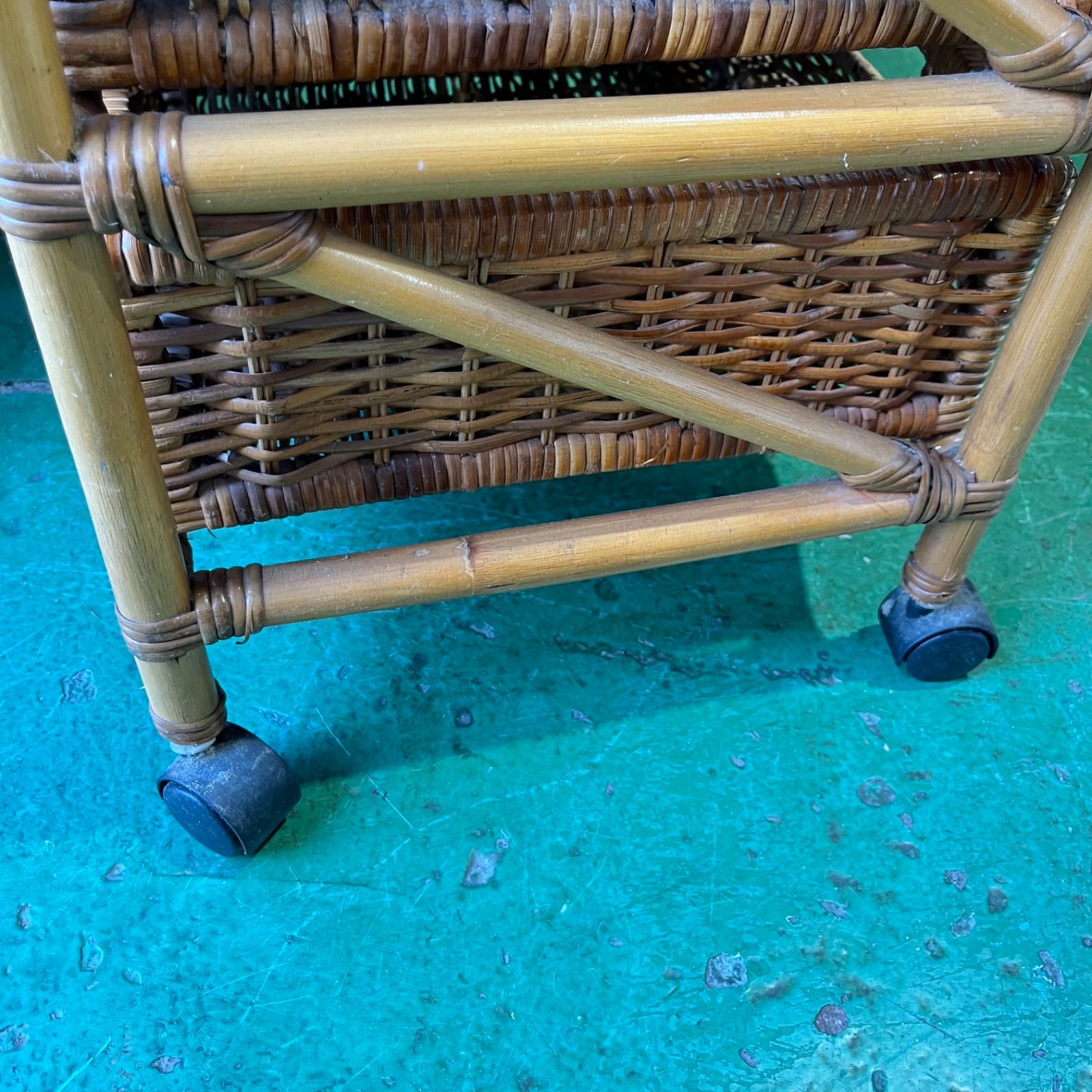 ラタン キャビネット ヴィンテージ ビンテージ 家具 オールドラタン