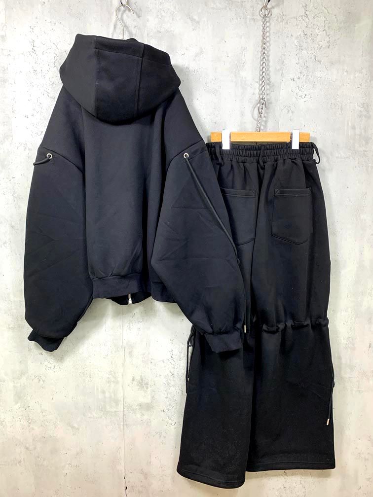 ArgueCultureデザイン感スウェット上下セット パーカー パンツ Argue Culture ジップアップパーカースウェットパンツカジュアル