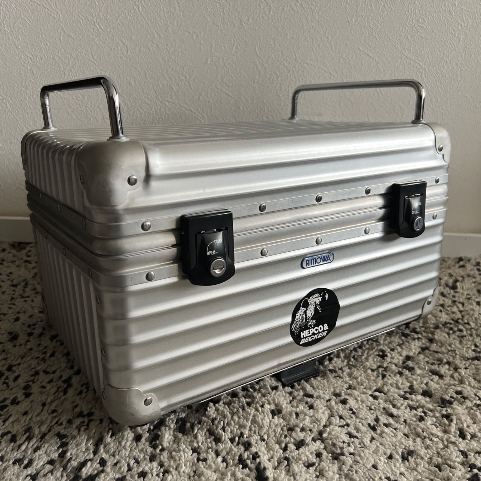 ヘプコ＆ベッカー リモワ HEPCO-BECKER RIMOWA アルミトップケース TC30 Alu Exclusiv アルミエクスクルーシブ