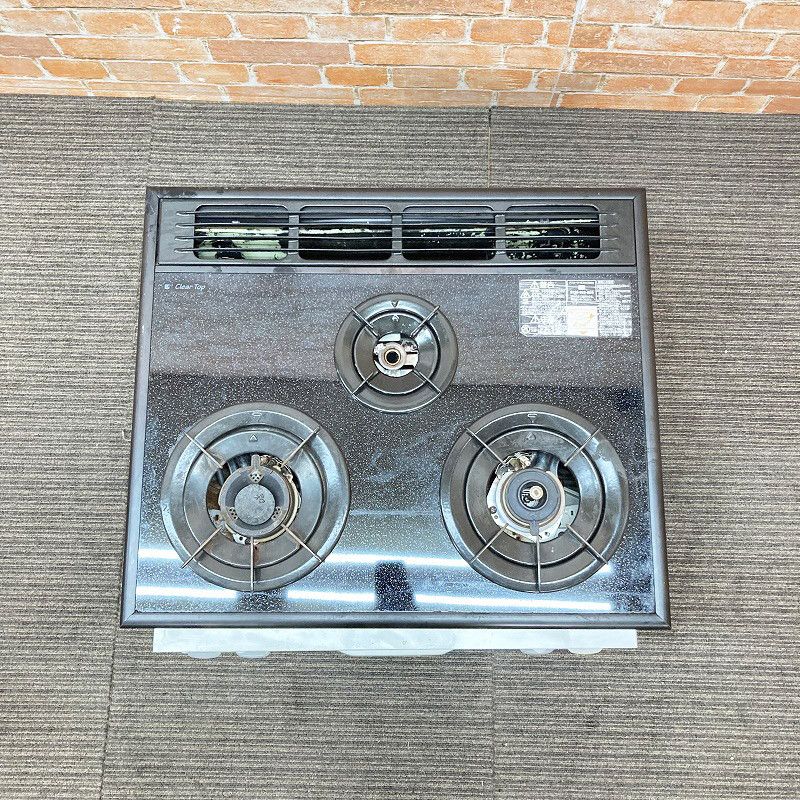 3口ガス ガラストップ