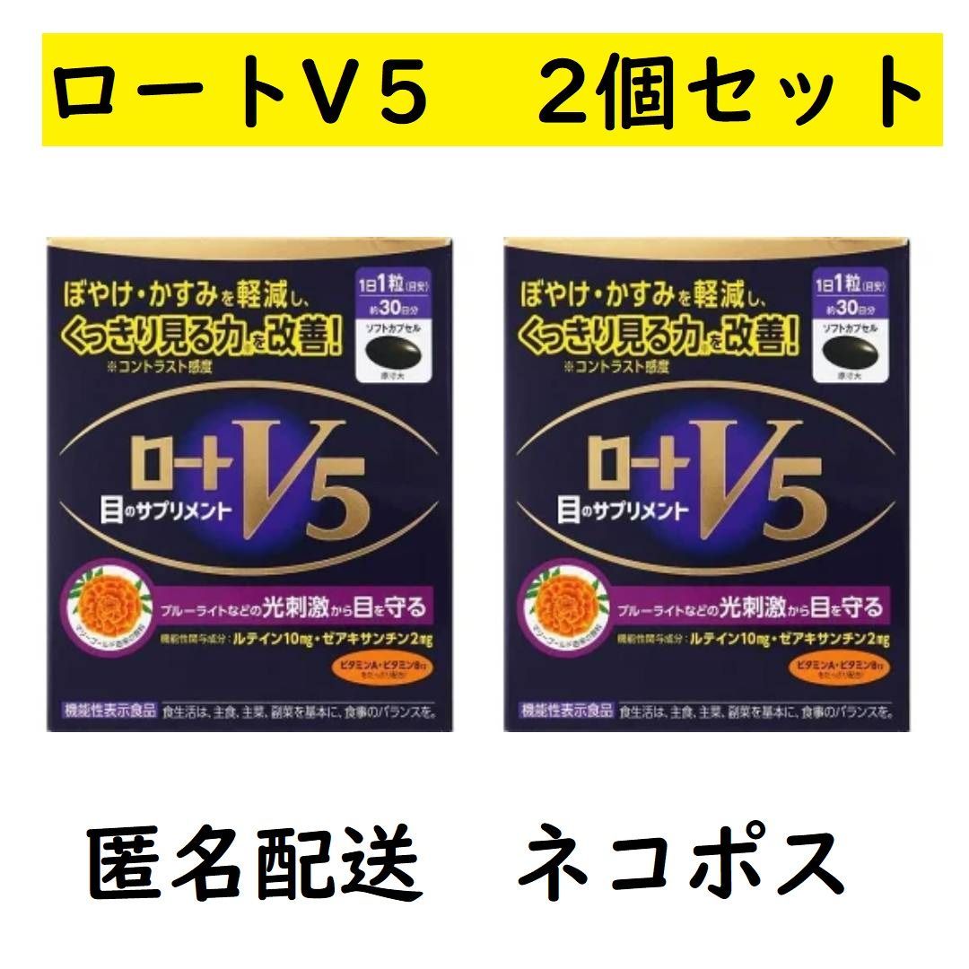 ロートv5 目のサプリメント 30日分×2個 - 健康用品