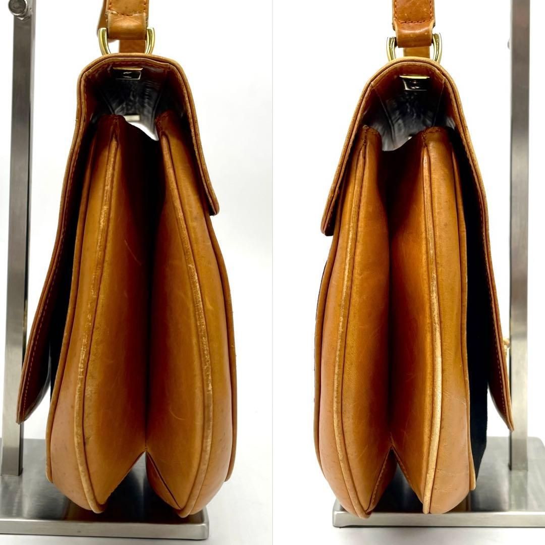 OLD GUCCI オールドグッチ ホースビット ワンショルダーバッグ GG金具