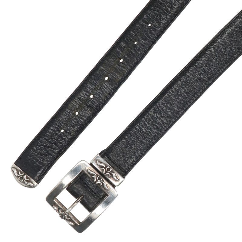 クロムハーツChromeHearts BLT 3PC OTJ レザーベルト美品 Chrome Hearts - クロムハーツ BLT 3PC OTJ レザーベルト メンズ