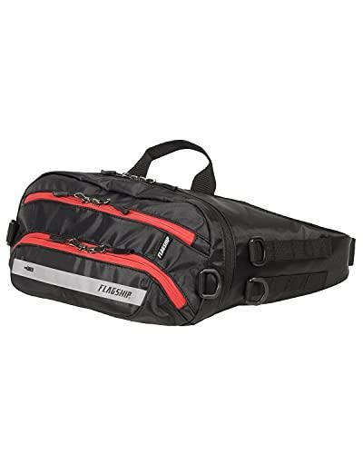 【新品・4営業日で発送】フラッグシップ(Flagship) FLAGSHIP FB-854 グランデヒップバッグ BK＆RD FB-854／BK＆RD／