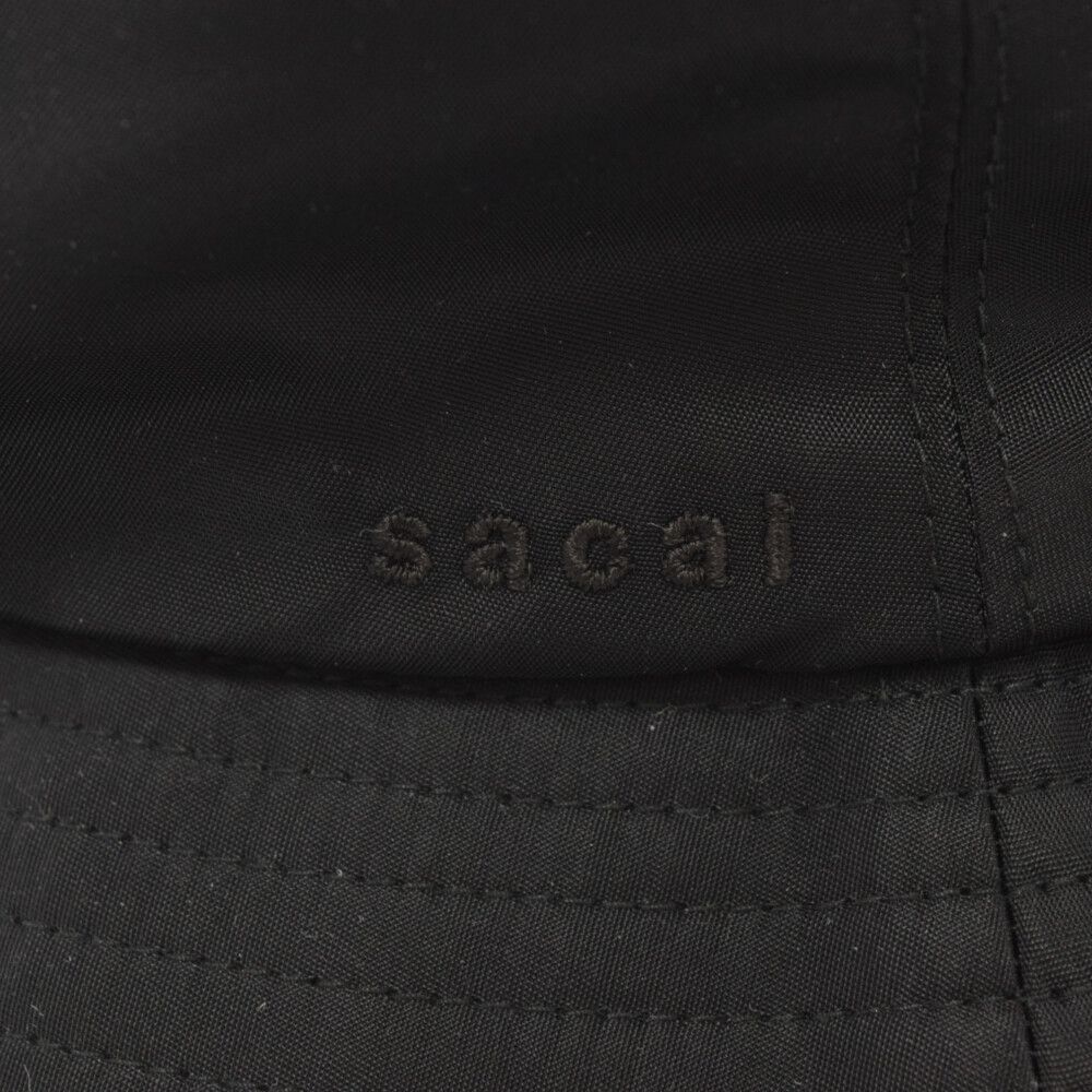 直販超高品質 【sacai】ナイロン ダブルブリム バケットハット size3