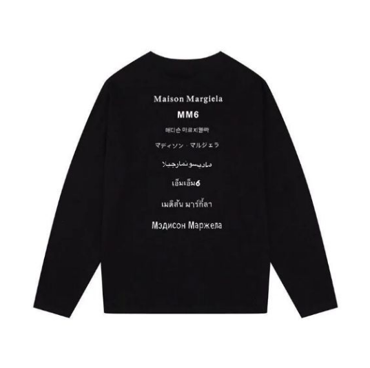 AW24 未使用 ❤Maison Margiela❤ MM6 長袖Tシャツ 男女兼用