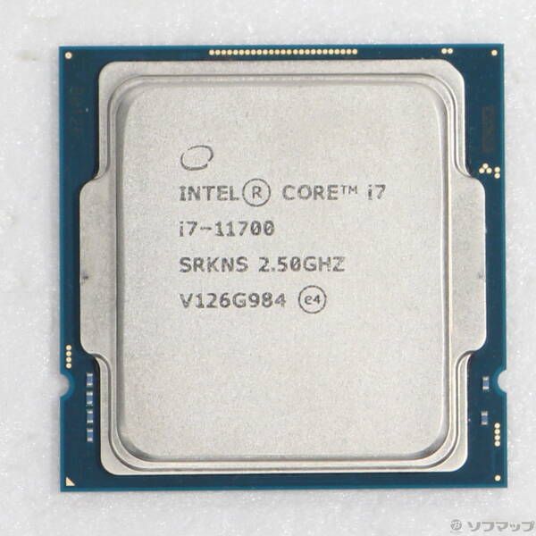Intel Core i7-11700 11th Gen CPU LGAソケット Intel Core i7-11700 11th Gen CPU LGAソケット