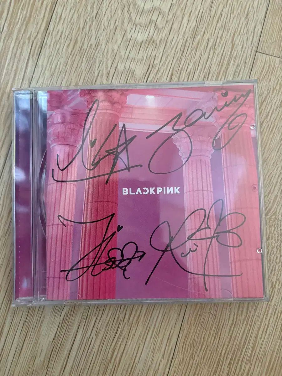 BLACKPINK(ブラックピンク・ブルピン) サイン入り サイン CD