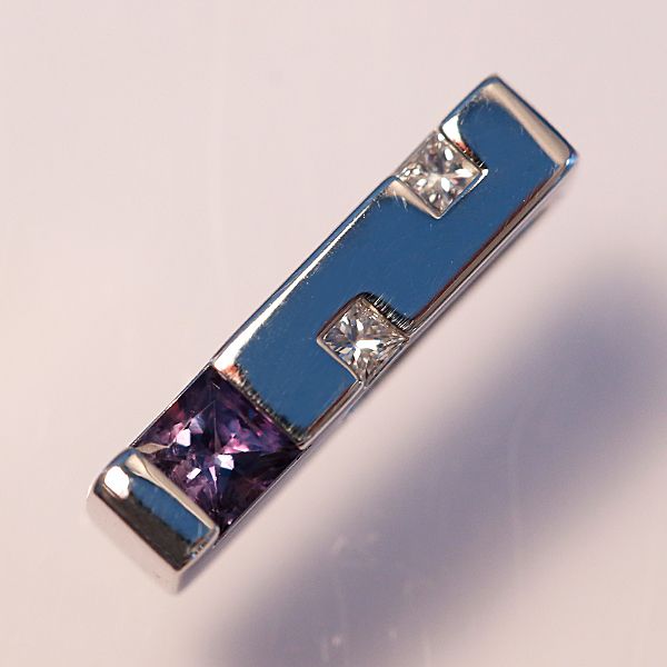 ジェムケリー アレキサンドライト ダイヤモンド ペンダントトップのみ