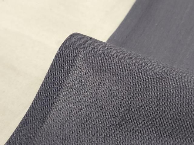 ☆ 色無地 流水地模様 白梅鼠色 しつけ糸 K-5224 色無地 流水地模様 白梅鼠色 しつけ糸 K-5224