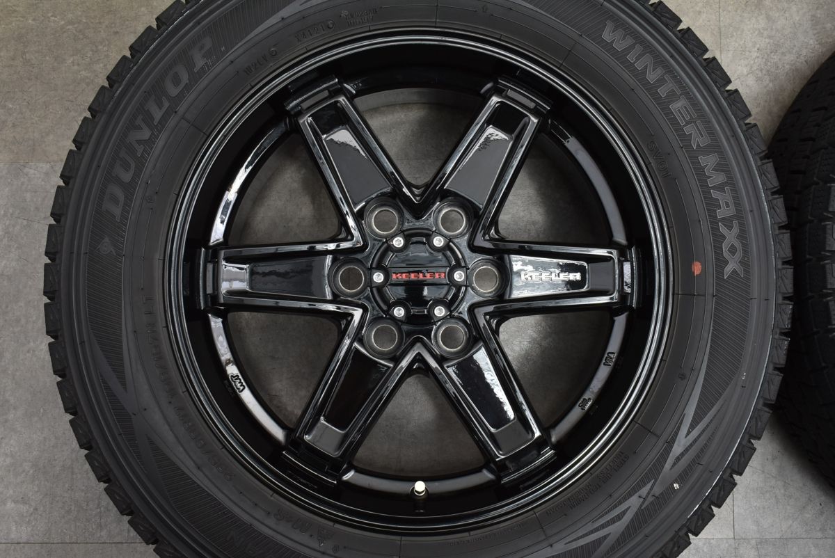 グランエース アルミ付スタッドレスタイヤ 235/60R17 希少 バリ溝 