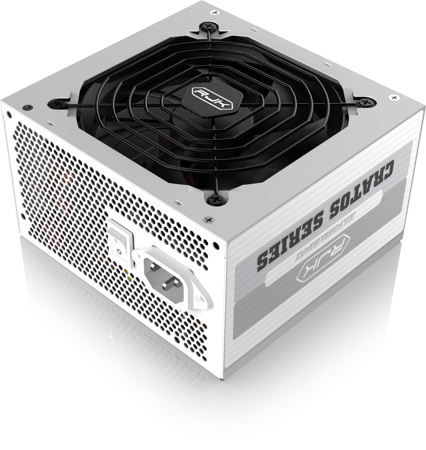レトロ RAIJINTEK CRATOS 850 WHITE 電源ユニット ATX3.0 3.1対応 80PLUS G 認証 850W Full Modular 0R30B00008 お早めにどうぞ！！