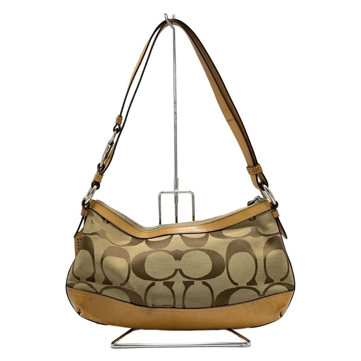 コーチ アクセサリーポーチ シグネチャー ワンショルダー バッグ 6371 COACH(コーチ) ショルダーバッグ パーカーシグネチャーイースト