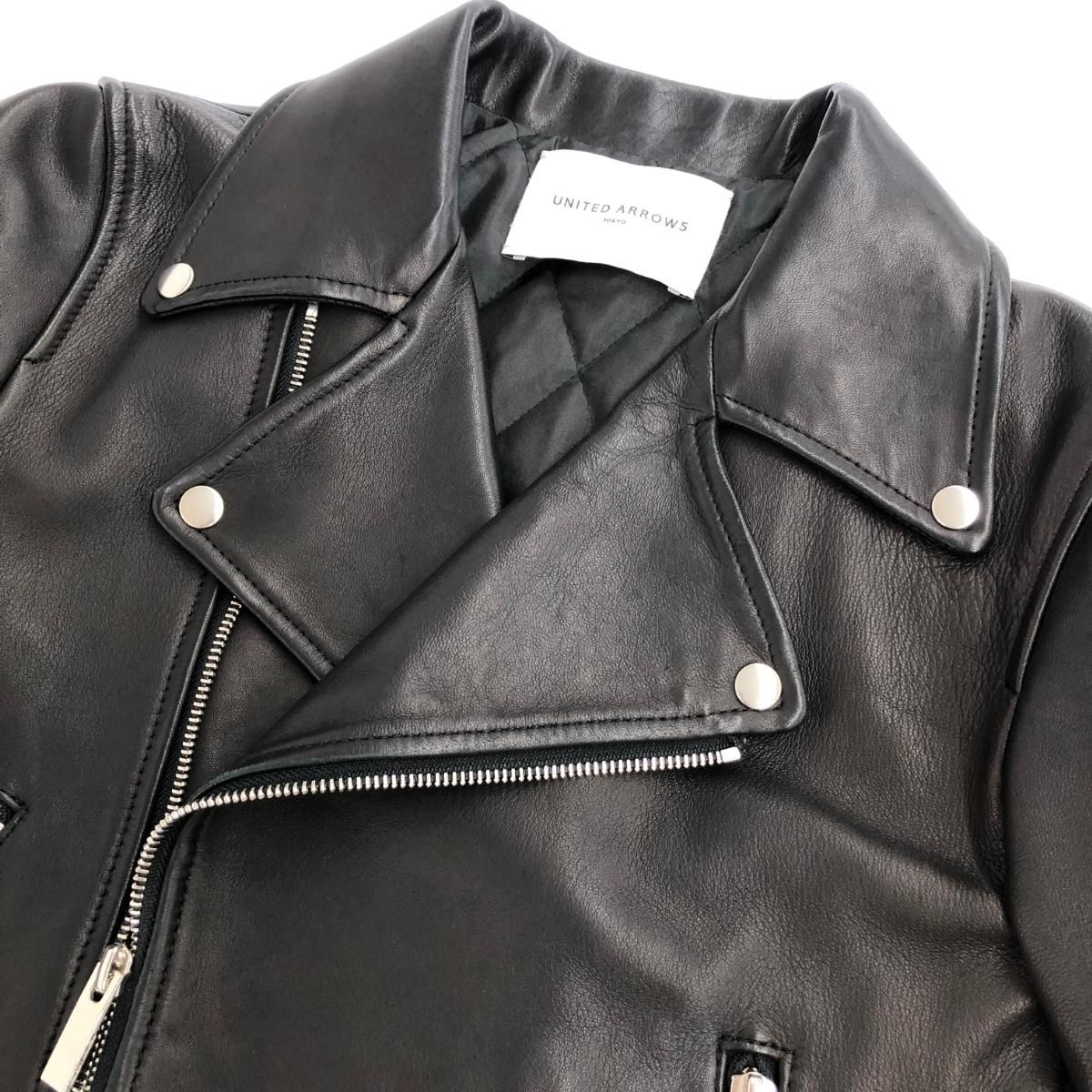 UNITED ARROWS ユナイテッドアローズ ライダースジャケット サイズ36 
