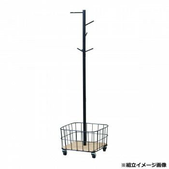 弘益 KOEKI MASH ビーワイケージ ポールハンガー ブラック BCPH380BK