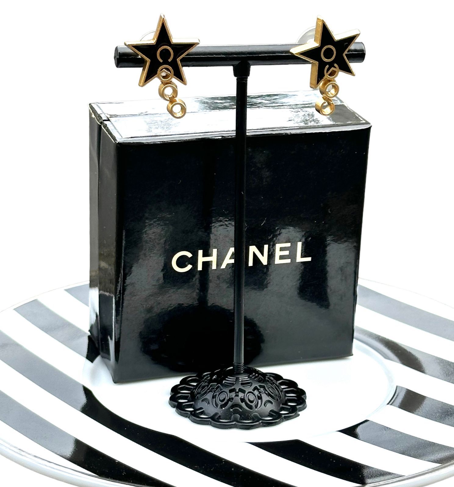 超美品◇シャネルCHANELヴィンテージVintage星スターモチーフ 