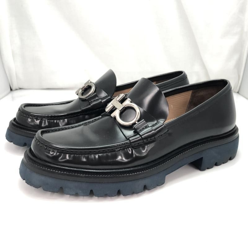 Salvatore Ferragamo bleecker サイズ7 約25cm ブラック 91