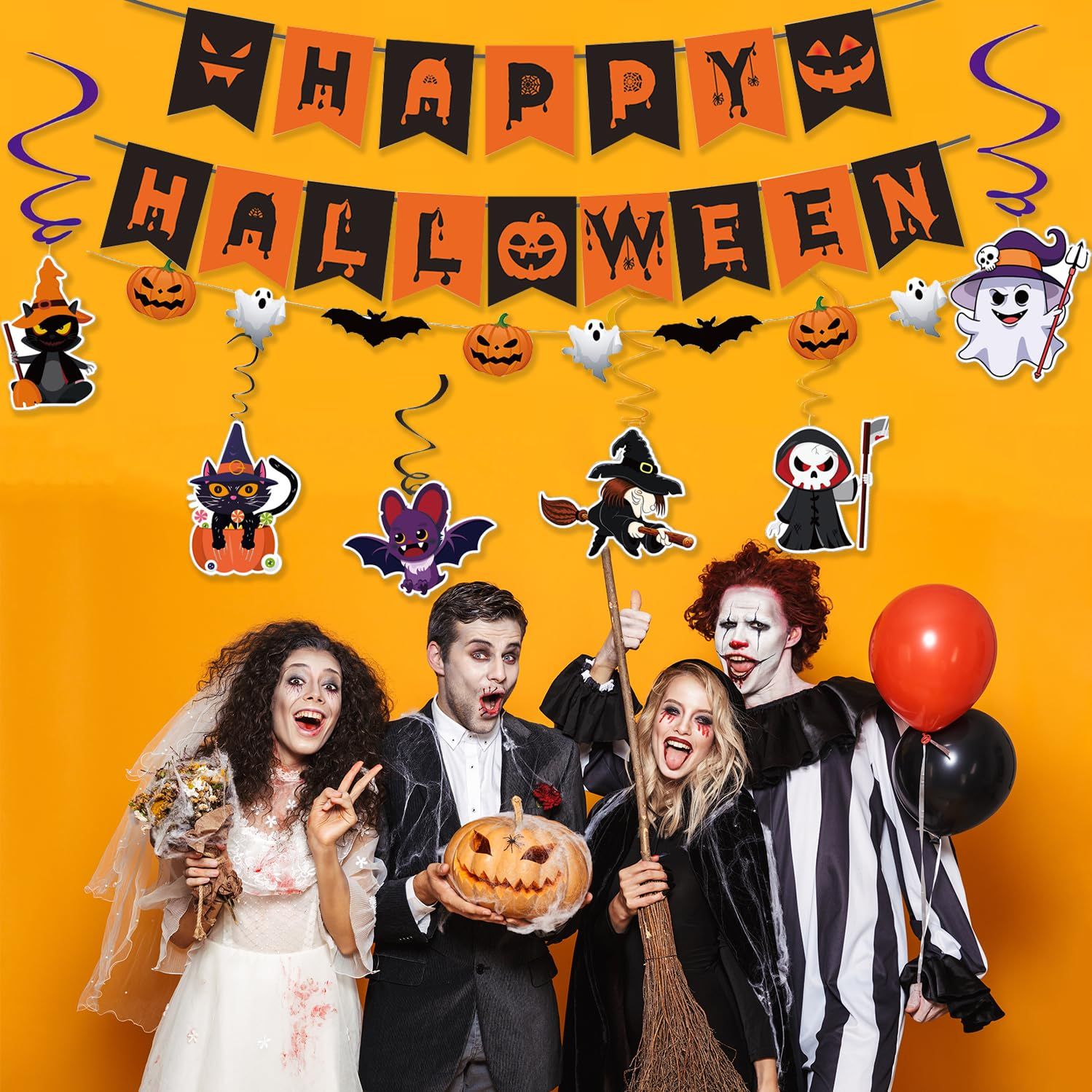 ハロウィンガーランド☆バンドメイド ハロウィンガーランドA ガーランド みどりママ 通販 7924323