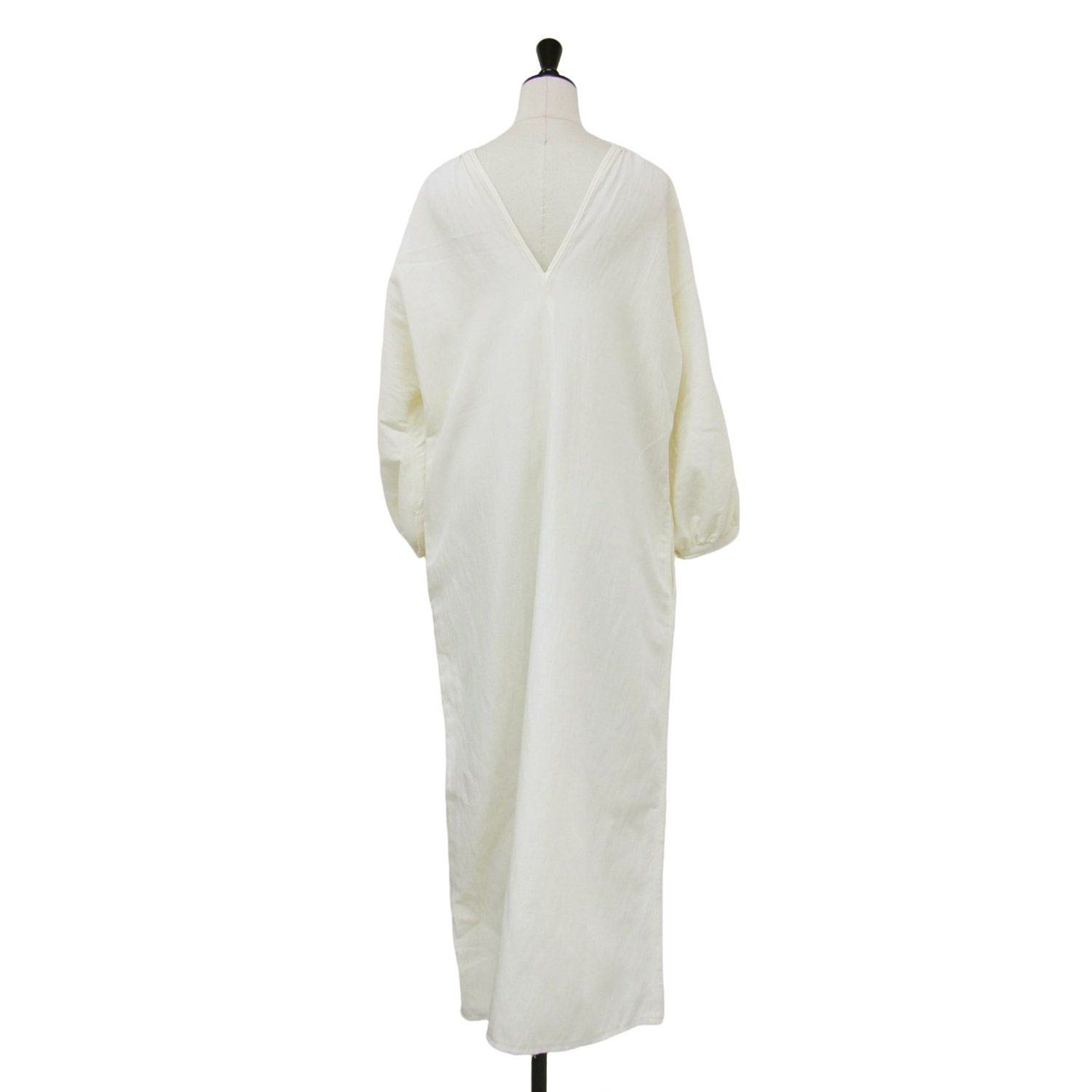 ワイズ Y's ヨウジヤマモト シャツワンピース ロング丈 5分袖 2 黒