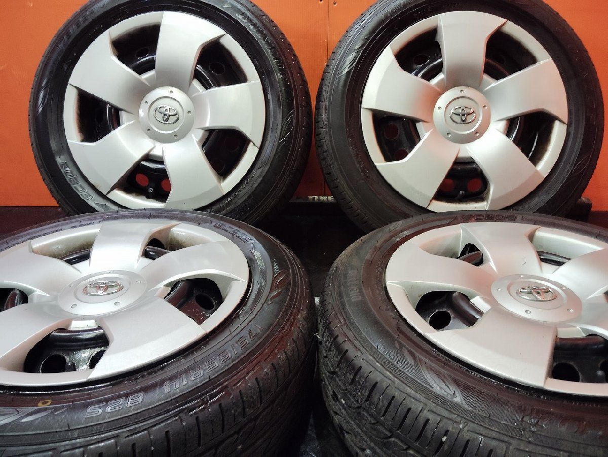 DUNLOP ENASAVE EC202 175/70R14】夏タイヤ【スチールホイール 14