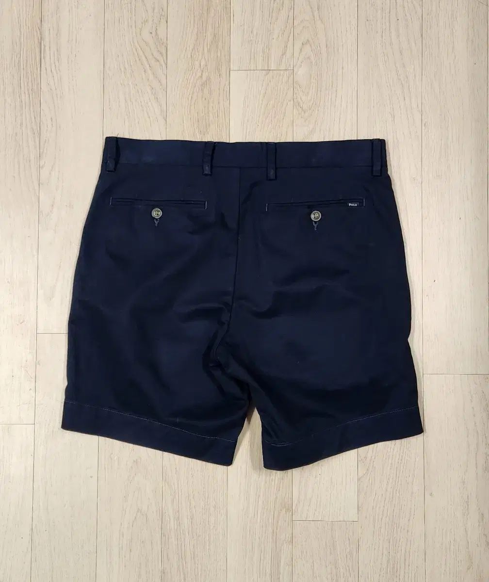 81kポロバイラルフローレン クラシックポロチノ ワンタック くすみブルー POLO RALPH LAUREN - 【ポロラルフローレン】クラシックチノ