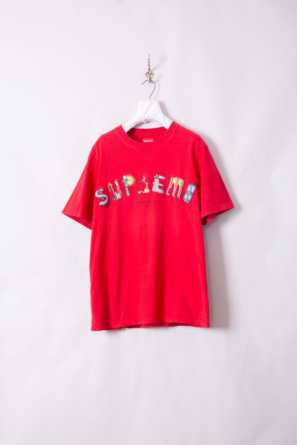 Supreme　シュプリーム　City Arc Tee　Tシャツ 刺繍アーチロゴ