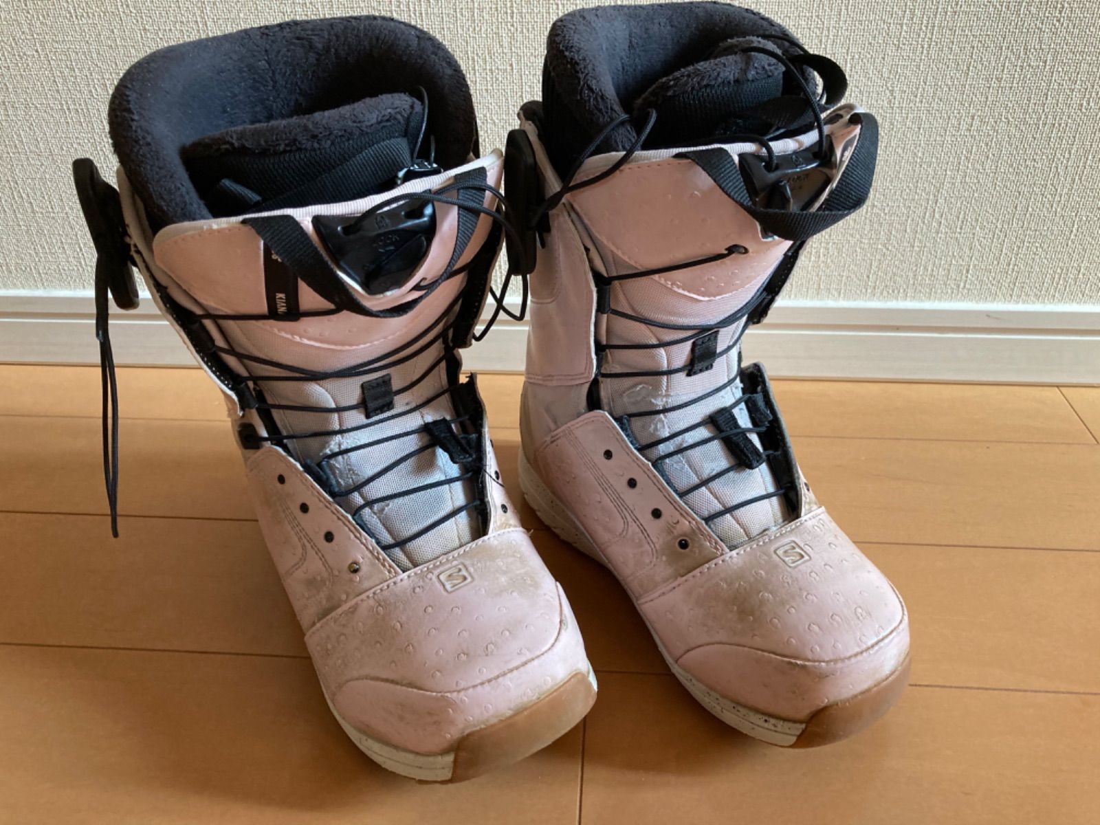 Salomon KIANA 25㎝　サロモン　キアナ 24-25モデル . SALOMON .『 KIANA DUAL BOA 』. Black . サロモン