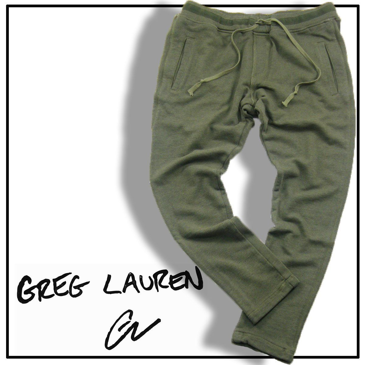 新品】 Greg Lauren ／ グレッグローレン スウェットパンツ USA製 