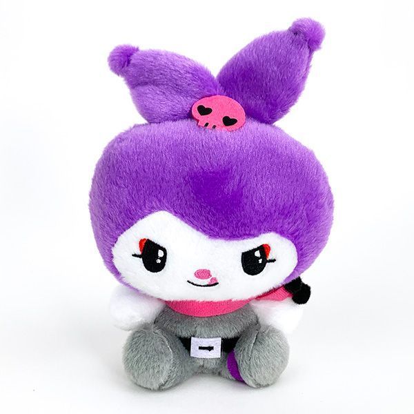 サンリオ ロミナ ふわくた ぬいぐるみ インテリア クロミ パープル