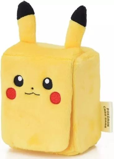 [Used] Supply Pokémon Card Game Scarlet & Violet Plush Deck Case Pikachu