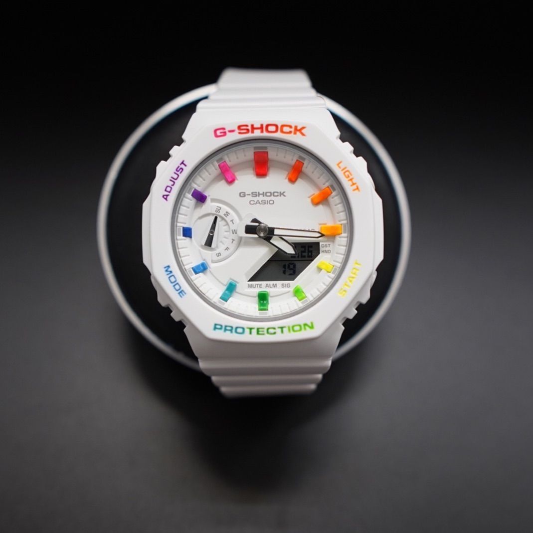 G-SHOCK GMA-P2100-7AJF 蛍光 ダイヤルペイント g194 時計