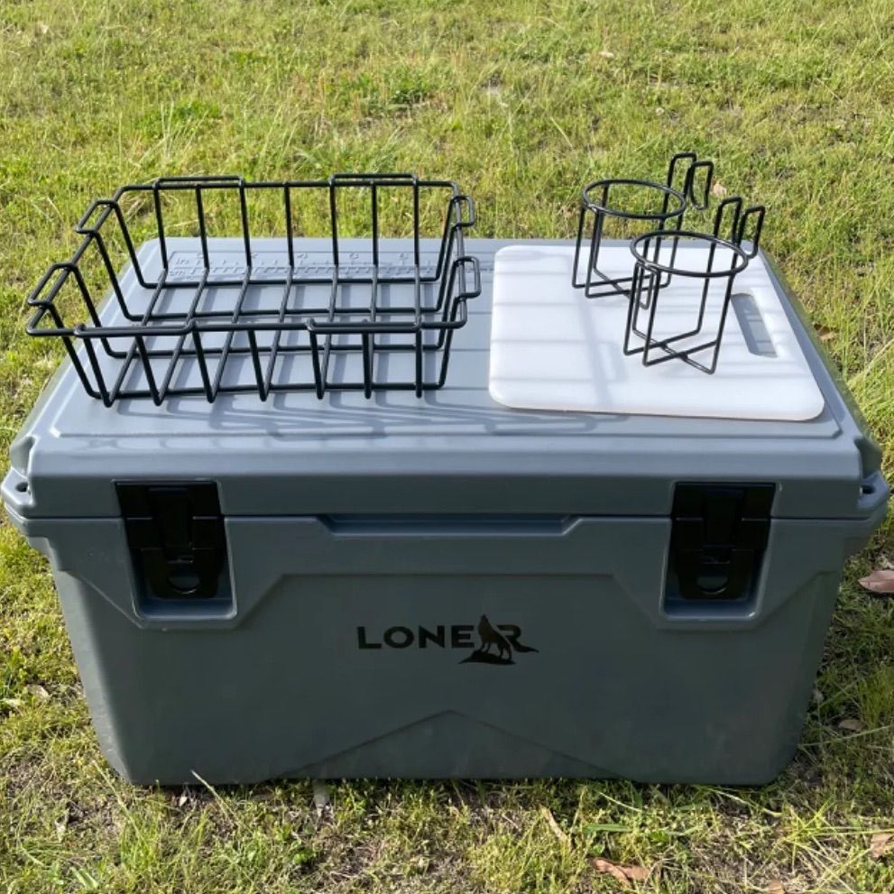 Snow Peak - 期間限定セール❗️【LONER】アイスレギオンハードクーラー45QT  Tan 保冷力抜群❗️【LONER】アイスレギオンハードクーラー45QT Gray