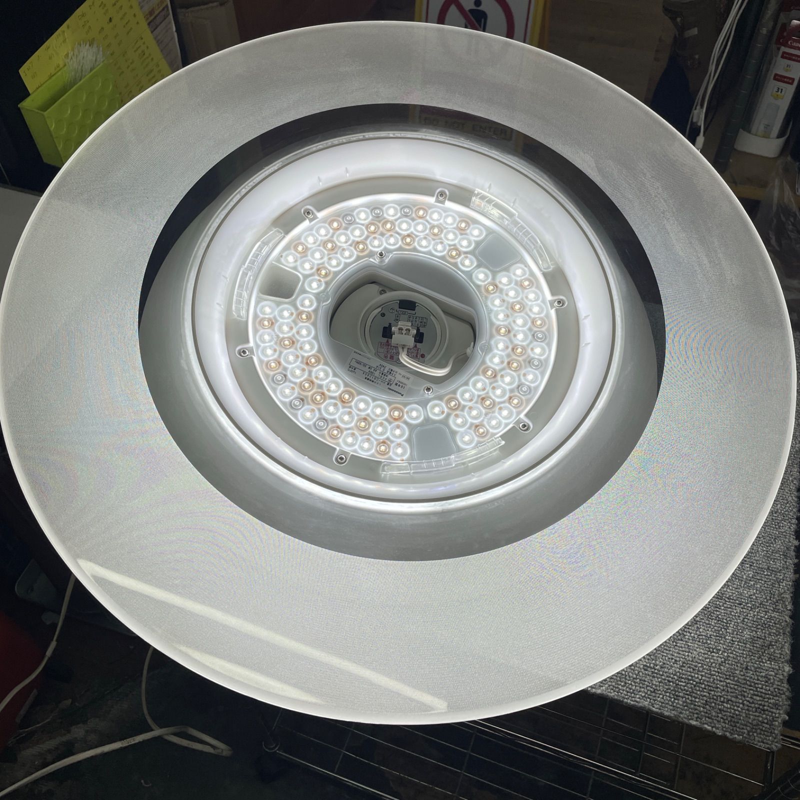 R705 ☀️ Panasonic AIR PANEL LEDシーリングライト （～12畳）18年製 HH-CB1280A 照明器具 ⭐動作確認済⭐クリーニング済 HH-CB1280A 概要 - LEDシーリングライト | LED照明器具（シーリング