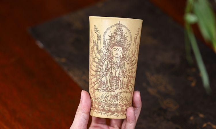 千手観音水杯 可楽杯