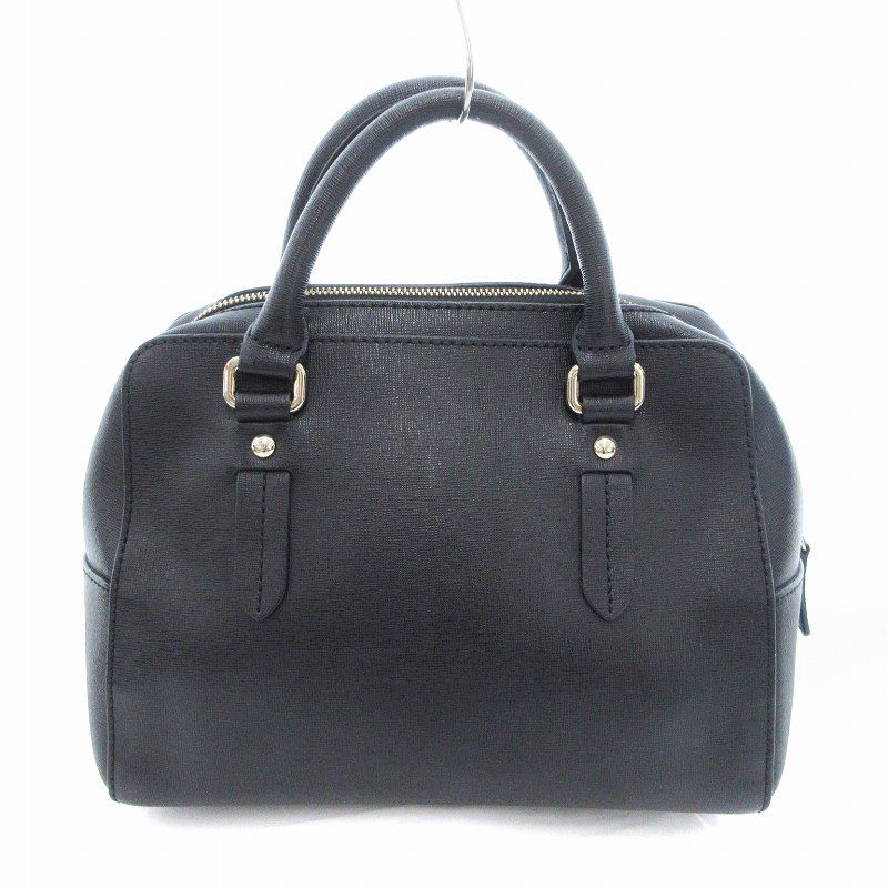 フルラ FURLA Elena ハンドバッグ 本革 レザー 黒 ブラック /UO