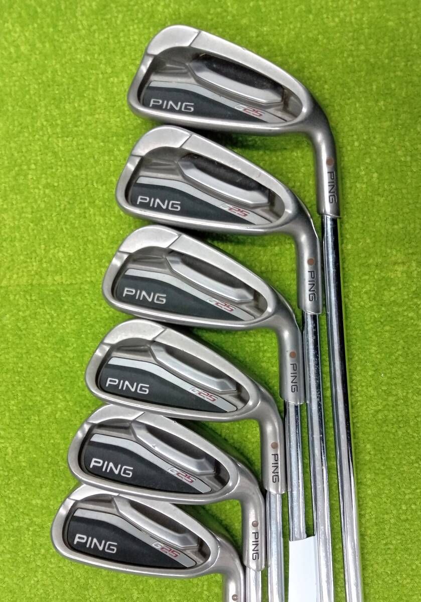 PING G25 アイアンセット4本　W, 9, 8, 7 PING G25 アイアンセット4本 W, 9, 8, 7 PiNG (ピン) アイアン