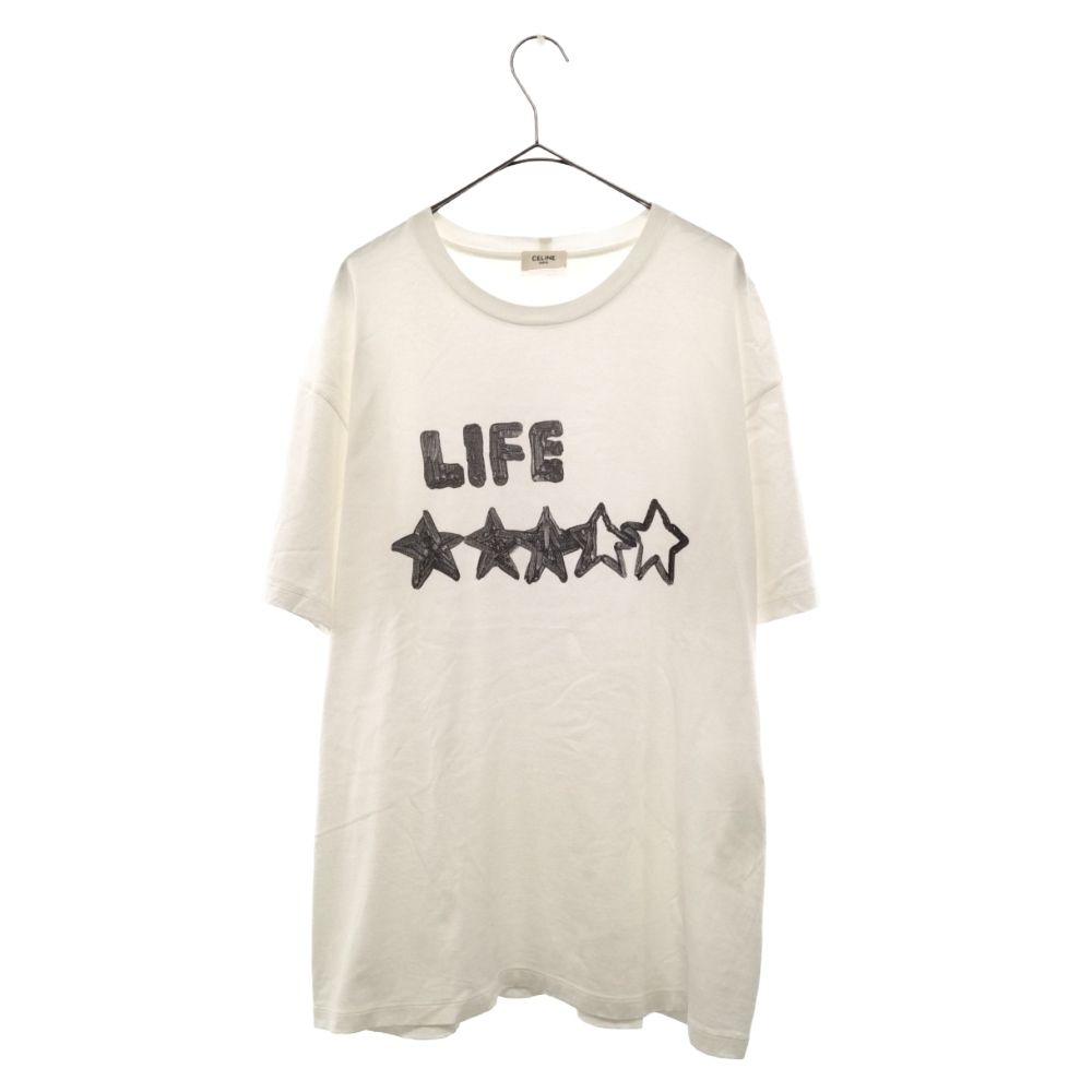 CELINE セリーヌ 21AW LIFE STAR PRINT TEE 2X796501F ライフスター