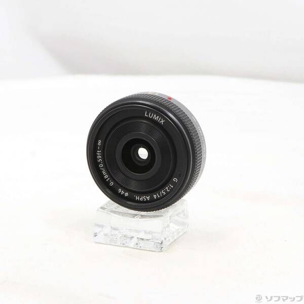 【美品】Lumix H-H014 Panasonic14mm f2.5広角レンズ Panasonic Lumix G 14mm f/2.5 Lens H-H014 w Caps for Panasonic M4/3