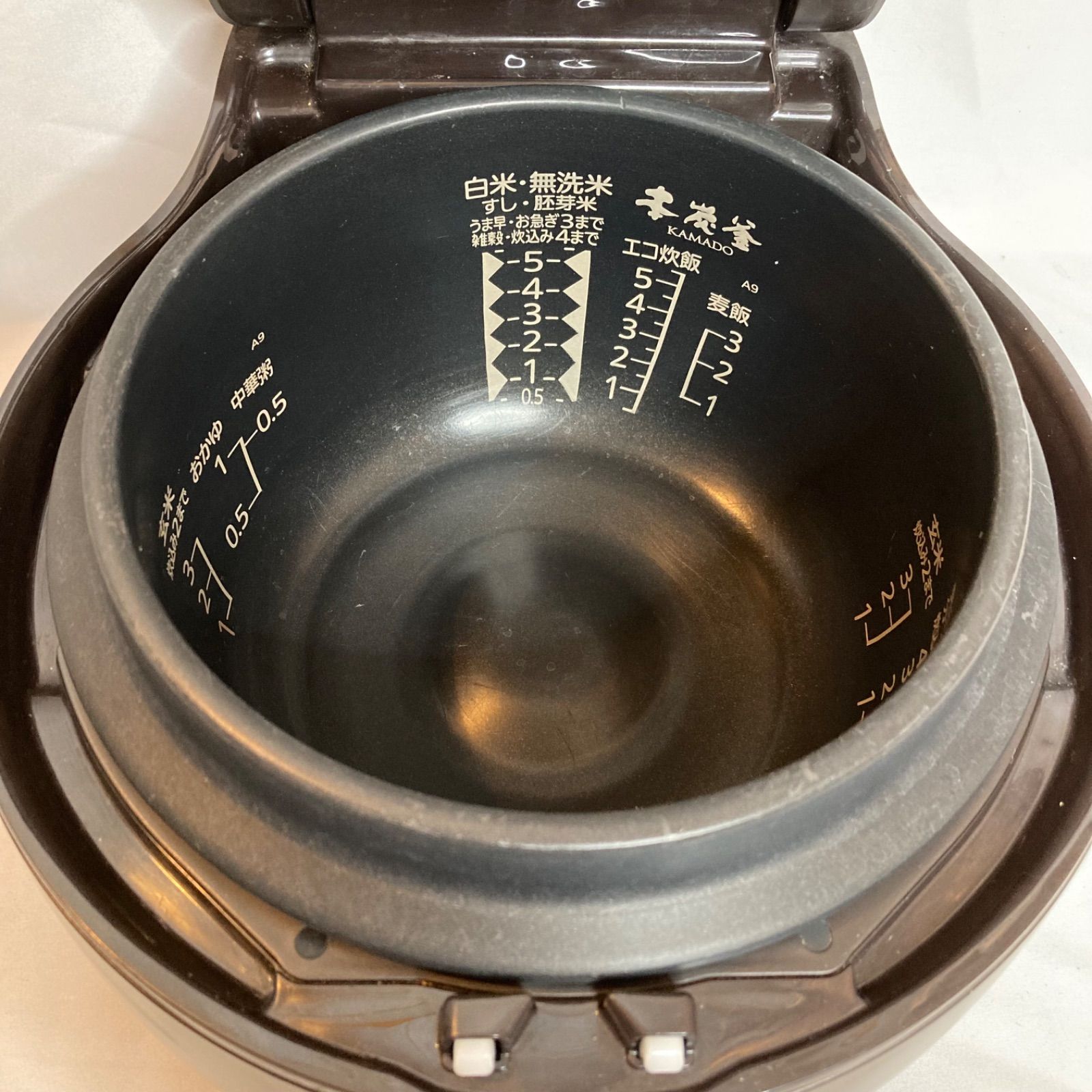 MITSUBISHI】三菱 本炭釜 IHジャー炊飯器 NJ-AW109 - メルカリ