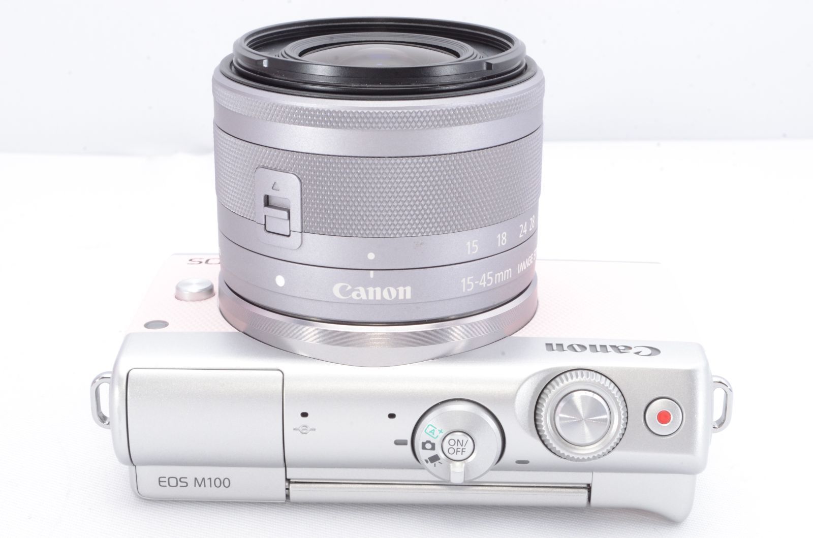 Canon キャノン EOS M100 リミテッドピンクフォトキット ミラーレス一眼カメラ★元箱付き  R2795