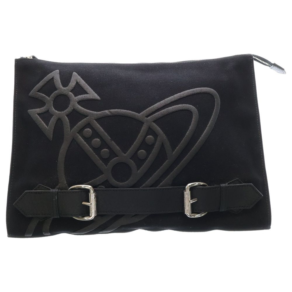 P*I様 Vivienne Westwood ヴィヴィアン　クラッチバッグ　ロゴ Vivienne Westwood☆クラッチバッグ モンスター美品