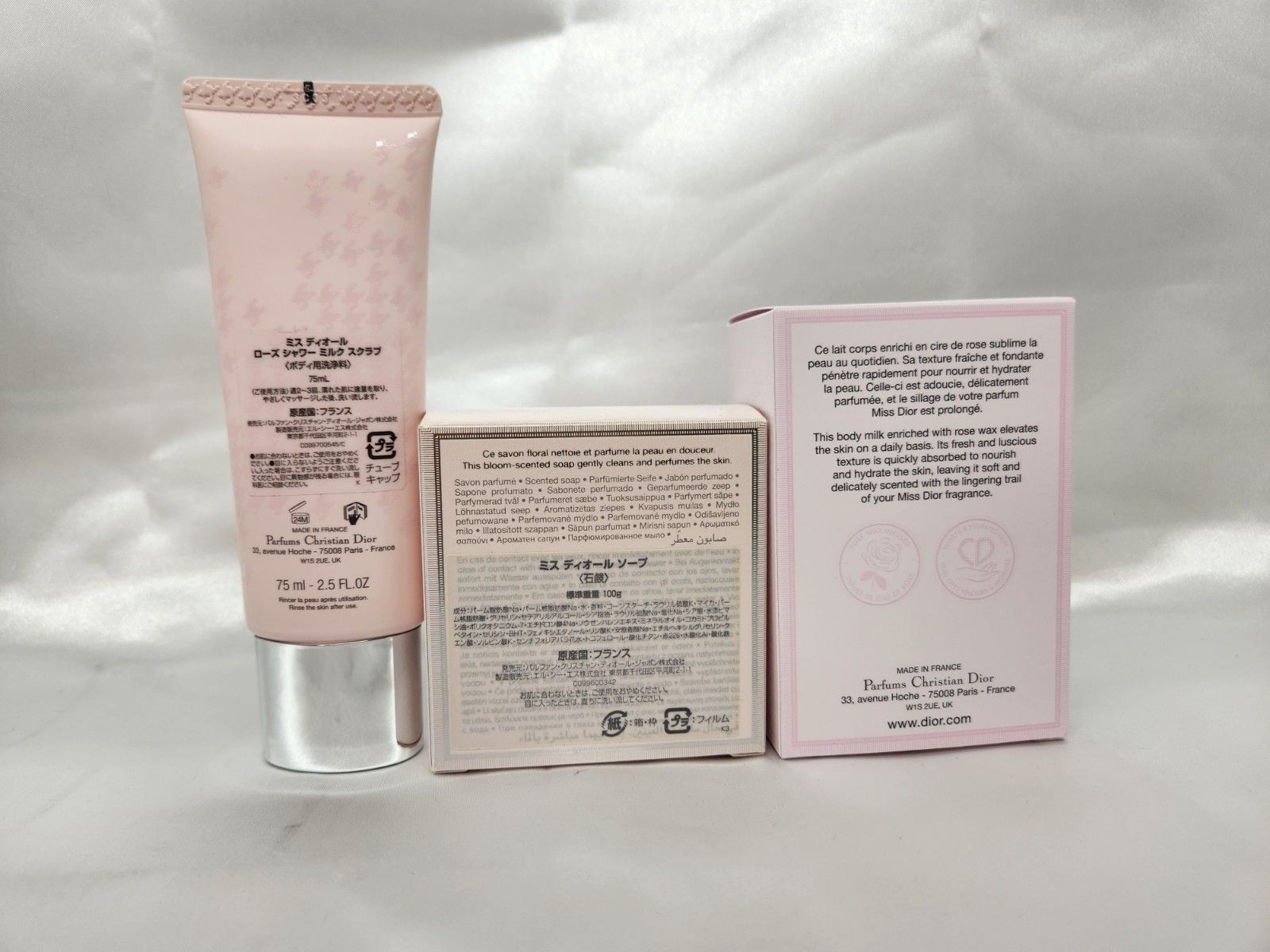 Miss Dior ミス ディオール バスセット ローズシャワー ミルクスクラブ