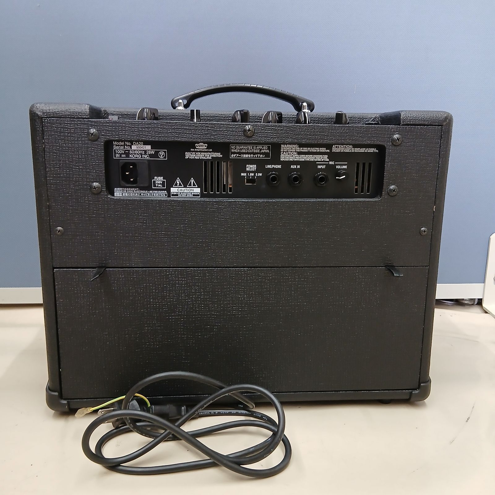 VOX DA20 ギターアンプ Bluetooth機能搭載