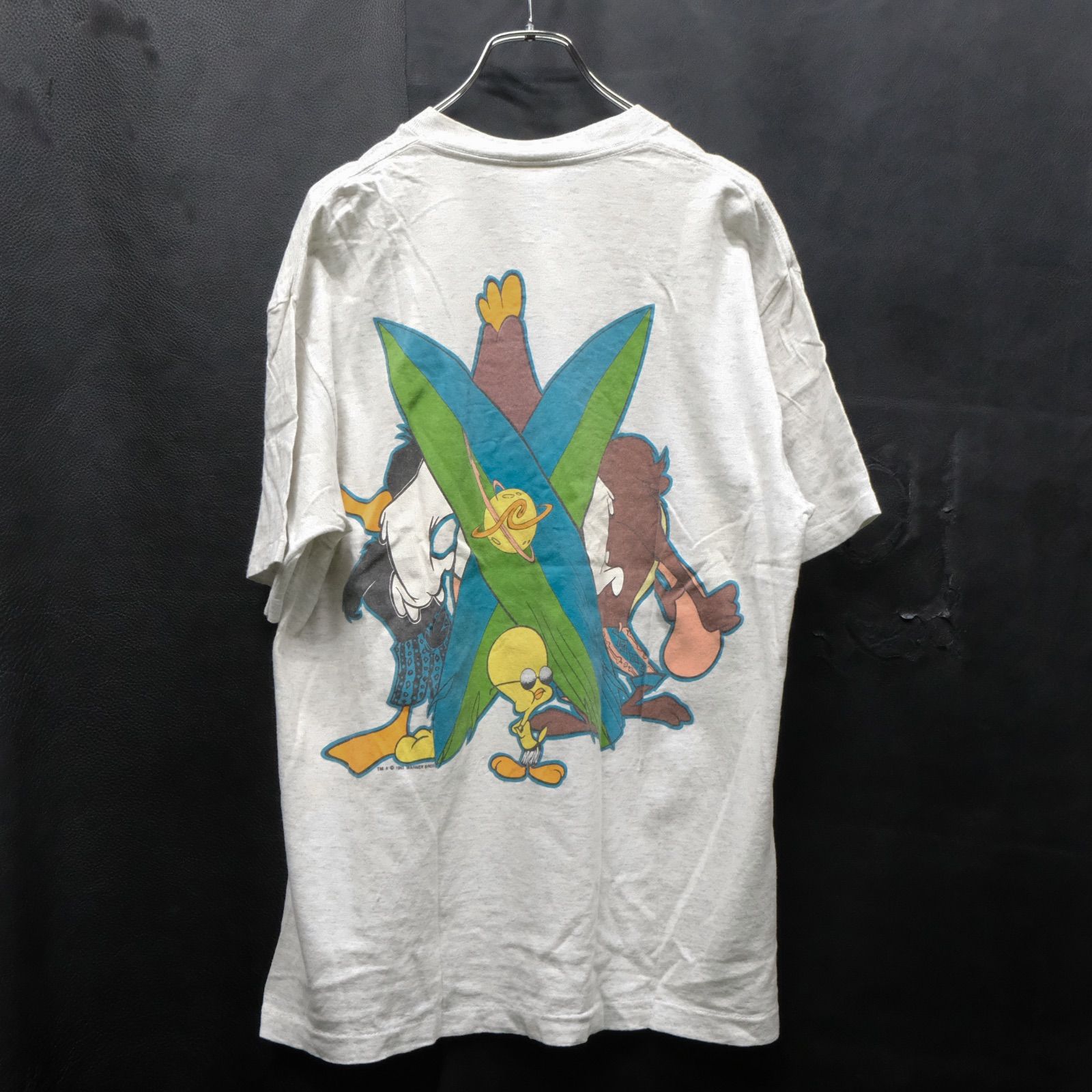 90's USA製 ACME CLOTHING ルーニーテューンズ 両面プリントTシャツ L
