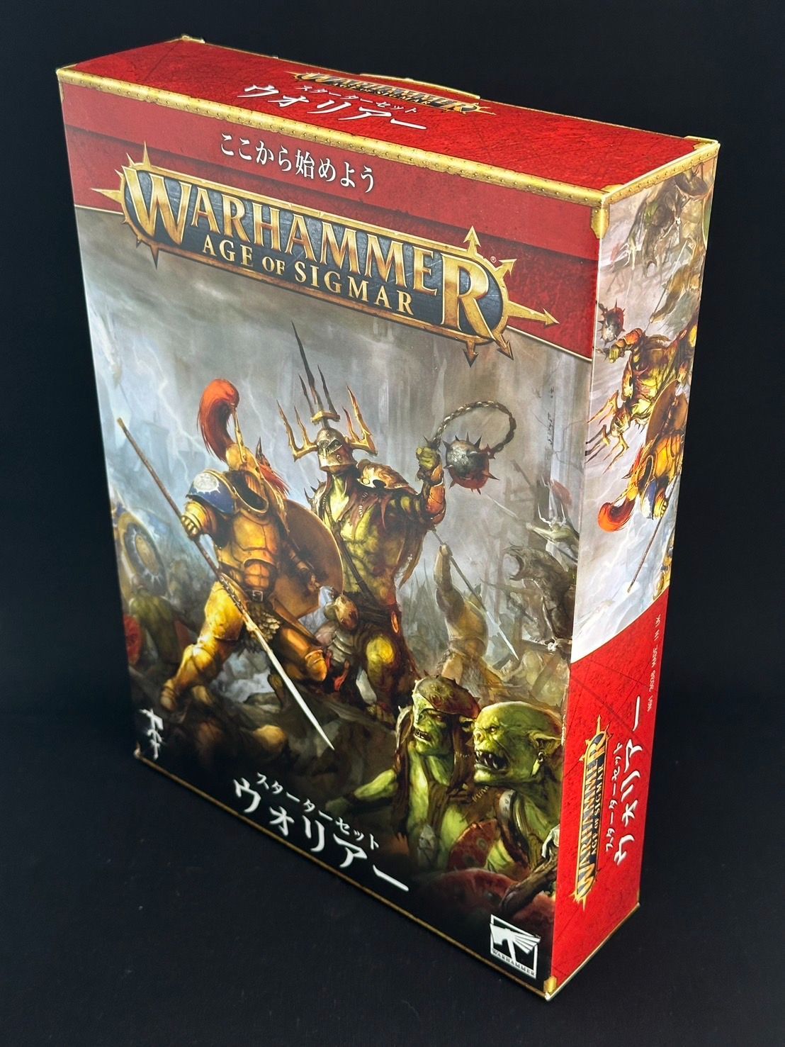WH】ウォーハンマー AGE OF SIGMAR スターターセット・ウォリアー 日本