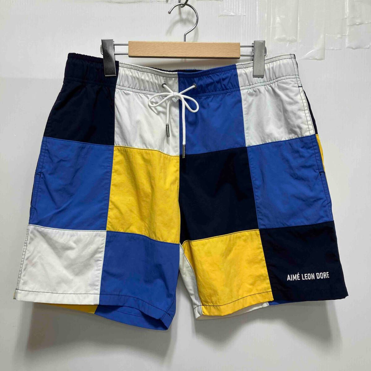 Aime Leon Dore その他ハーフパンツ マルチ チェッカーショートパンツ