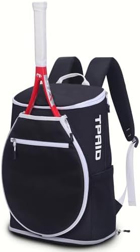 KINGSLONG テニスバッグ テニスリュック バドミントン ラケットバッグ バックパックM ラケット1-2本収納 靴収納 テニス バックパック 大容量