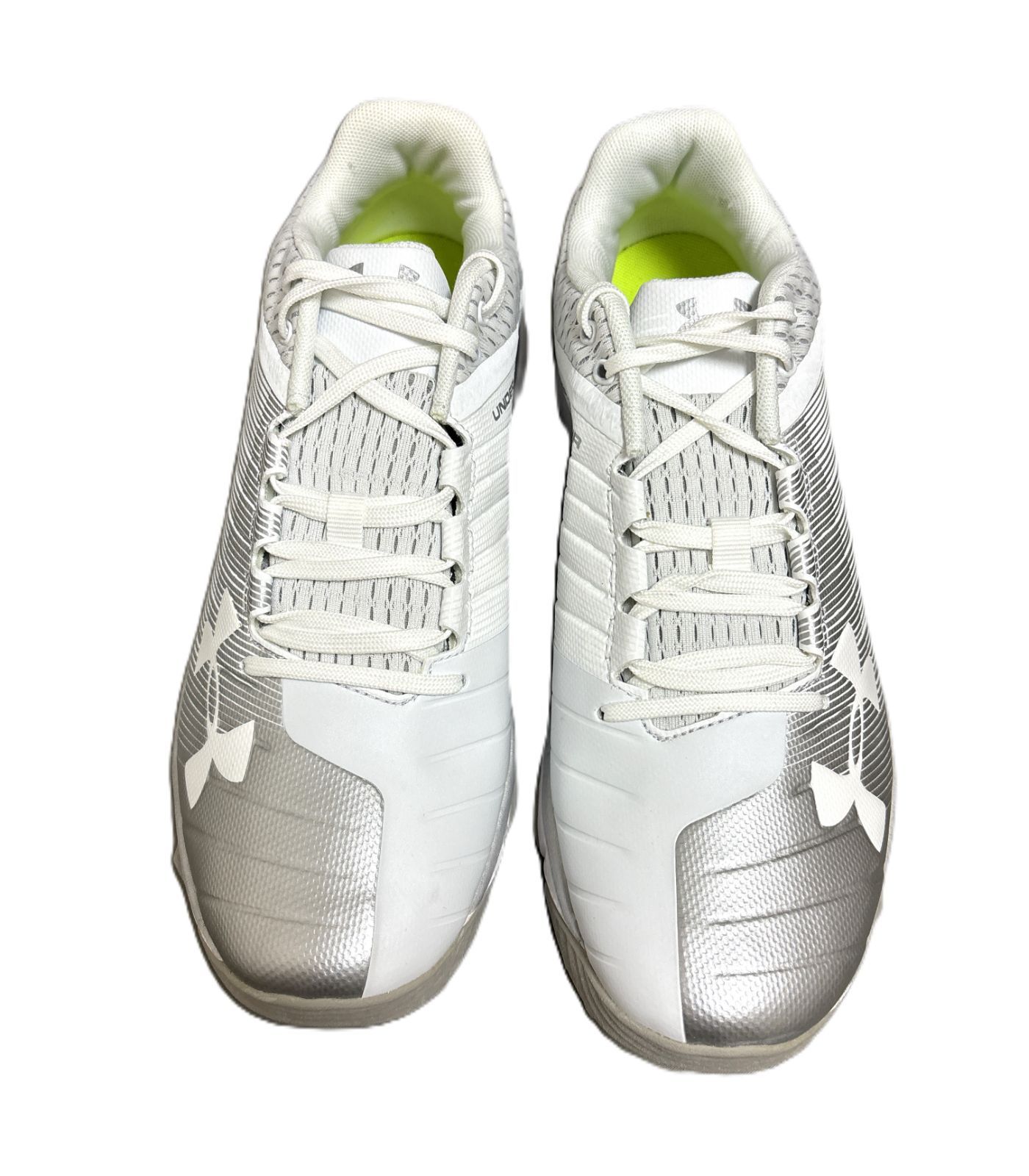 訳あり 野球 トレーニングシューズ UNDER ARMOUR アンダーアーマー UA YARD LOW TRAINER ヤード ロウ トレーナー トレーニング ホワイト 白 ベースボール シューズ 3000356-100