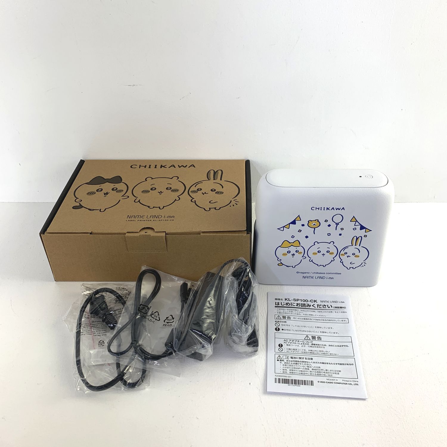 加古川物流 品 ちいかわモデル CASIO ラベルライター ネームランド KL-SP100-CK 423