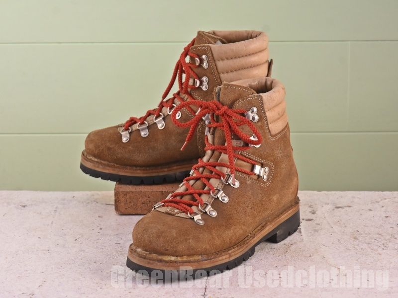 オーストリア製 DACHSTEIN ビンテージ トレッキングブーツ 茶 ブラウン メンズ 40 25cm C204